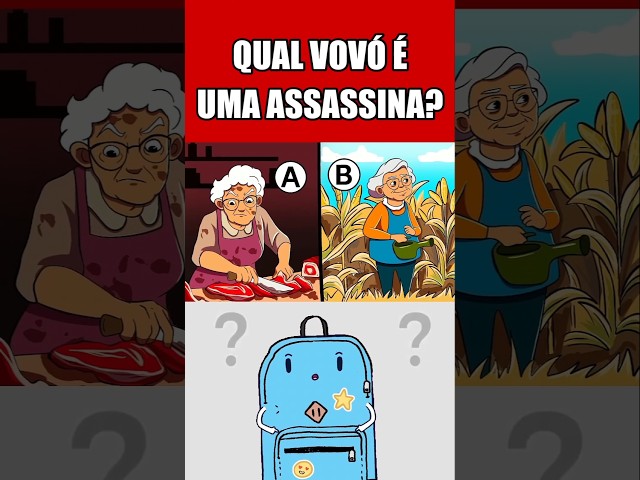 QUAL VOVÓ É UMA ASSASINA? #quiz #quizbrasil