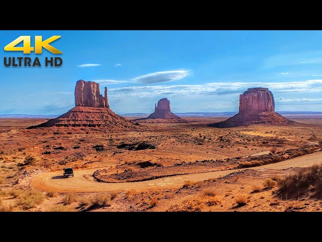 Monument Valley Complete Scenic Loop Drive 4K | Navajo Tribal Park Arizona & Utah