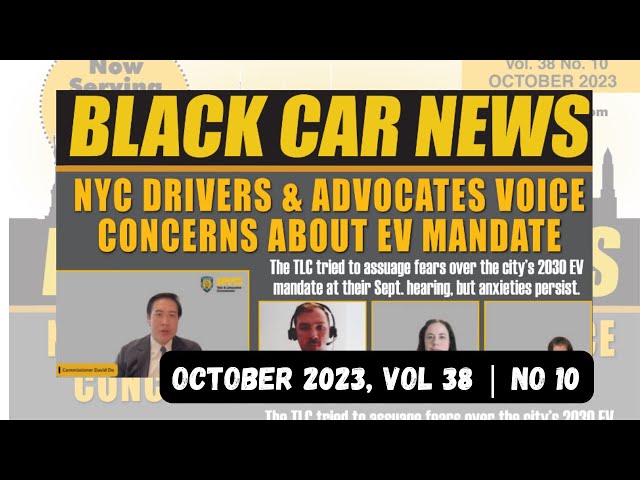 📰 Black Car News Summary (October 2023, Vol. 38 | No. 10)