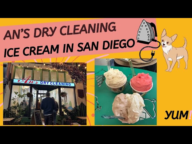 An’s Dry Cleaning Ice Cream in San Diego #ansdrycleaning #icecream #gelato #besticecream #sandiego