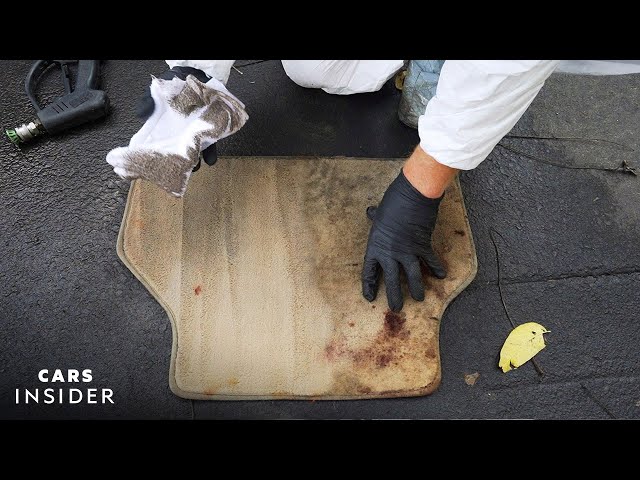 How A Biohazard Car Gets Dismantled And Deep Cleaned