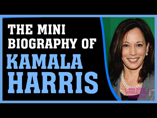 THE MINI BIOGRAPHY OF KAMALA HARRIS | POLITICIAN BIOGRAPHY MOVIES | BIOGRAPHY AUDIOBOOK FULL