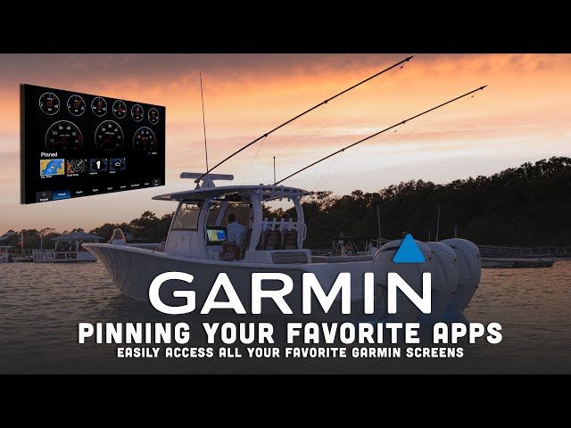 Tech Talk - Pinning Your Favorite Garmin Apps - How to Create a Pinned List