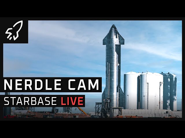 Starbase Live Nerdle Cam - SpaceX Starship Launch Facility