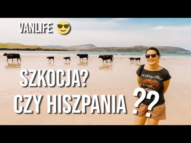 Szkocja - plaże❗️Nie mogliśmy w to uwierzyć Vanlife Szkocja #45