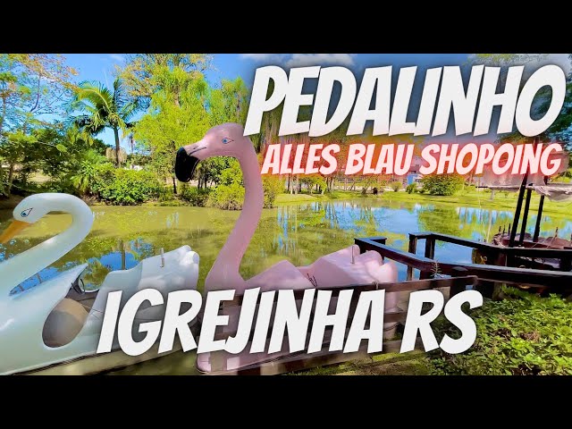 CONHEÇA AGORA AO VIVO PEDALINHO NO ALLES BLAU SHOPOING IGREJINHA RIO GRANDE DO SUL BRASIL