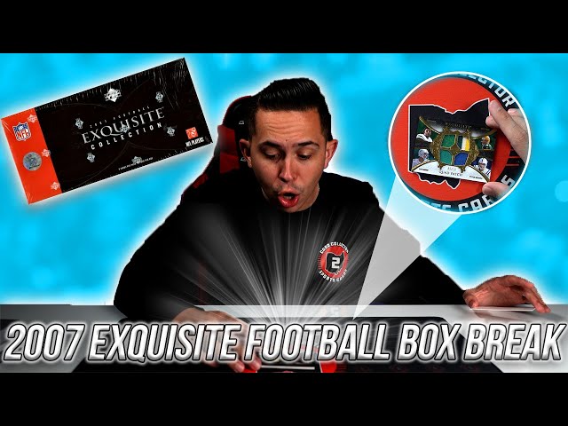 Opening a 15 YEAR OLD Box Of EXQUISITE FOOTBALL 😰 Throwback Box Break