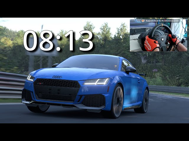 Audi TT RS Takes on the Nordschleife 1 Lap Time Attack in Forza Motorsport