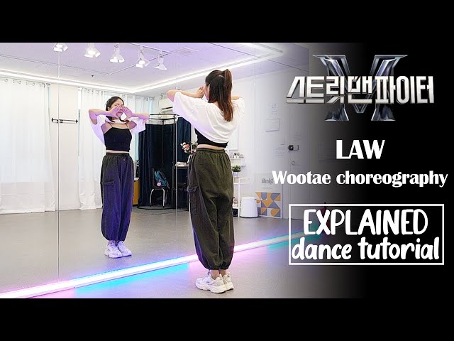 윤미래, 비비(BIBI) - LAW / Mbitious Wootae Choreography Dance Tutorial | Explained + Mirrored