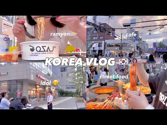 KOREA VLOG 🇰🇷🍜| I’ll show you best places in Seoul | TRIPLE Korea