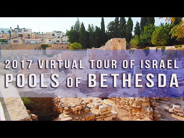 Virtual Tour of Israel in 360° - Part 12  Pools of Bethesda