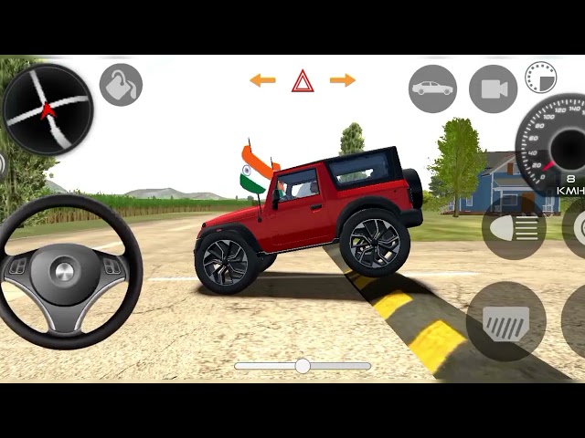 Dollar Song🤯 Modified Mahindra Black Thar ||Indian Car Simulator 3D|| Play For Android Phone Part-33