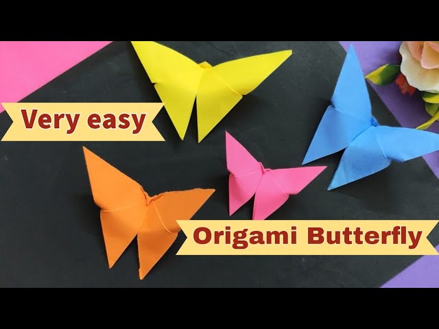 Origami Butterfly🦋 || How to make Origami butterfly || Origami art