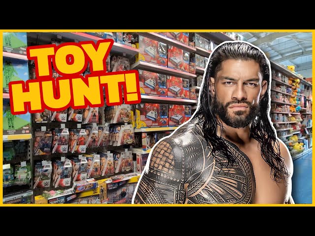 TOY HUNT! ROMAN REIGNS RETURNS! WWE Action Figure Fun - Smyths Toys Superstores