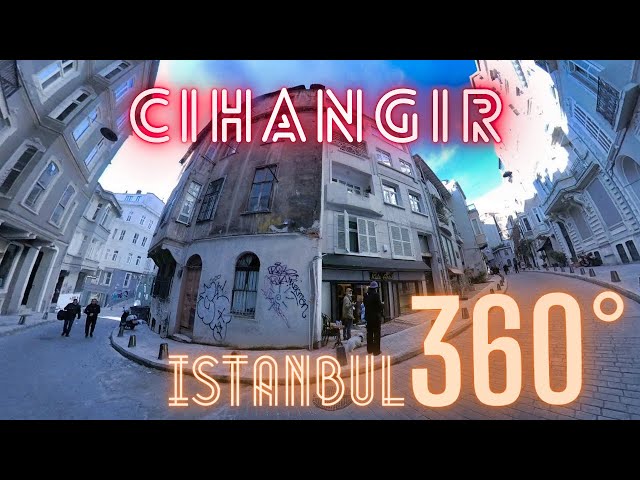 🌐 360 ISTANBUL 🇹🇷: Cihangir Walking Tour and it's magical cobbled streets