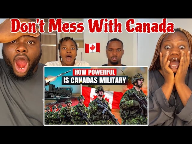 Foreigners React to How Powerful is Canadas Military in 2024 - Canadian Armed Forces | Reaction |