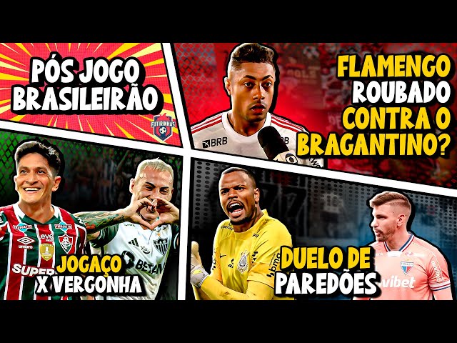 Flamengo ROUBADO | Duelo de PAREDÕES na Arena Corinthians | Flu e Galo foi um JOGÃO