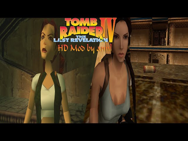 Tomb Raider 4: Modding Showcase-HD Mod