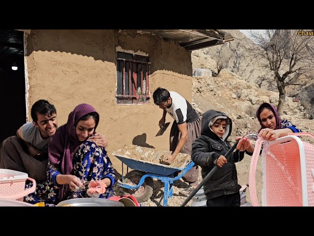 Nomadic Life in Iran: Daily Life of the Chavil Family in the Mountains