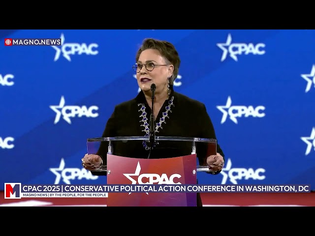 Congresswoman Harriet Hageman's full speech at CPAC 2025 in Washington, DC