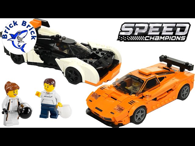 LEGO Speed Champions 76918 McLaren Solus GT & McLaren F1 LM  - Speed Build Review