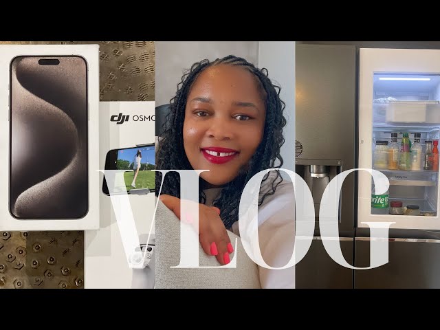 VLOG | NEW PHONE & DJI OSMO  | FRIDGE RESET | TRYING OUT HUNGRY LION | ROOT CANAL GONE WRONG