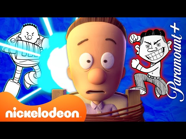 Big Nate Fights His EVIL TWIN! 💥 Five Minute Episode | Nicktoons