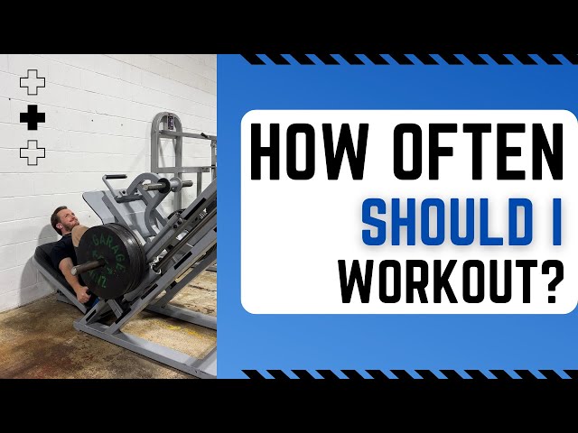 HOW OFTEN SHOULD I WORK OUT?