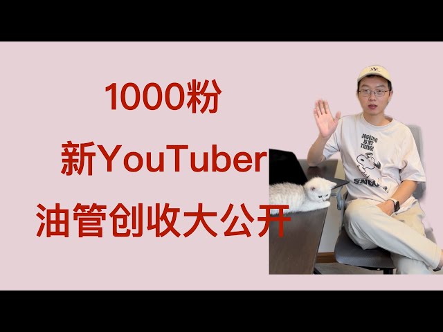 2023年的1000粉新YouTuber能赚多少钱？加入YPP后的油管创收大公开。