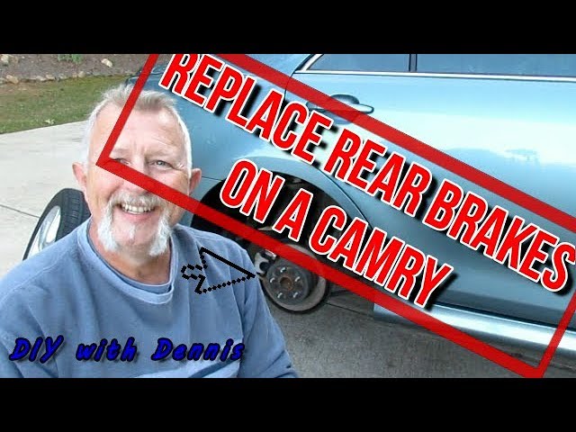 Toyota Camry - Replace Rear Brake Pads