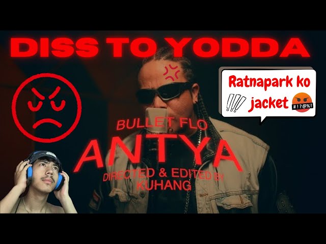 DISS TO @yodda__  ???? @BULLETFLO1  NEW SONG -ANTYA (REPLY TO YODDA) #diss #newsong #reactionvideo