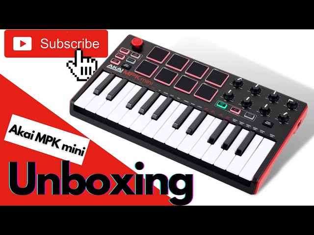 Akai MPKmini | Unboxing | What is in the box?