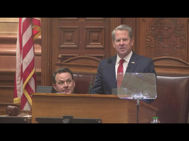 Full speech: Georgia Gov. Brian Kemp delivers State of the State address