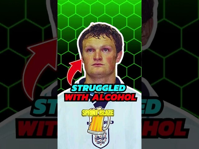 TOP 3 Footballers who struggled with alcohol! 😱 #football #soccer #shorts