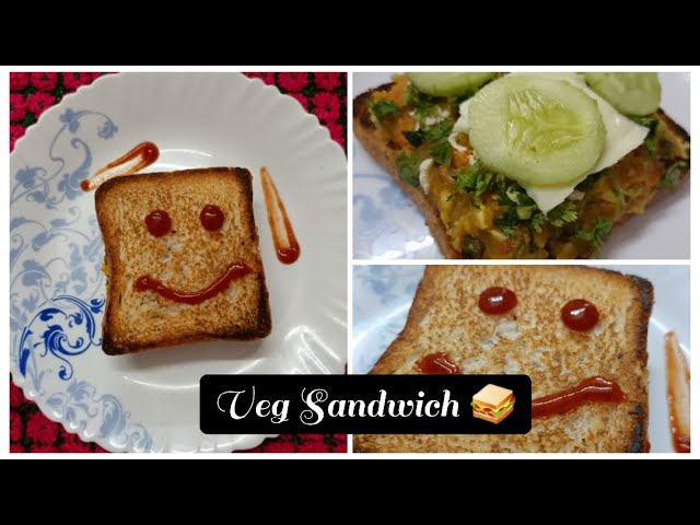 |Veg Sandwich|How To Prepare Sandwich|Tasty