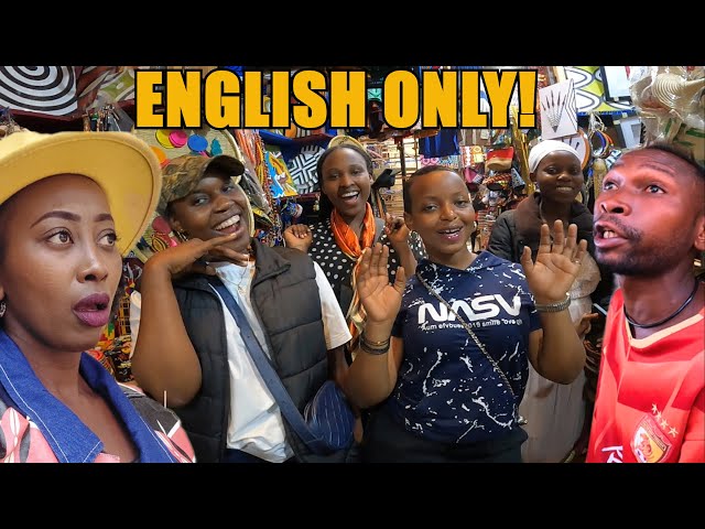 Explore  English ONLY Speaking Market in AFRICA,Kigali, Rwanda!