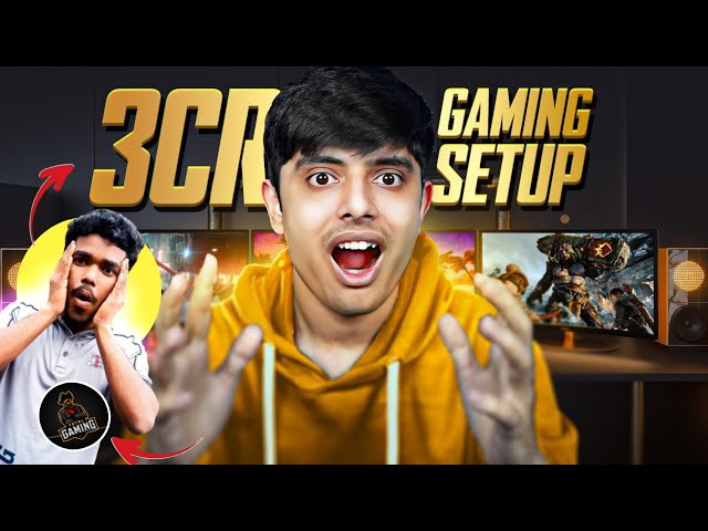 Reaction On Ajjubhai ki 3 Crore Ka Gaming Room Setup Tour 😱@TotalGamingLive