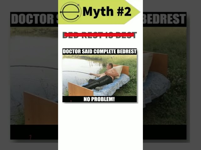 Back Pain Myths #1 and #2 | No Heavy Lifting? Bed Rest? #short #youtubeshortsfeed #youtubeshorts