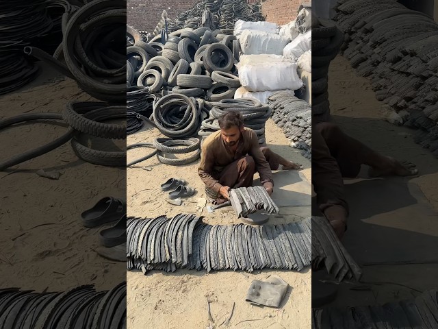 Amazing DIY Tire Recycling Technique You Won’t Believe #shorts #recycle