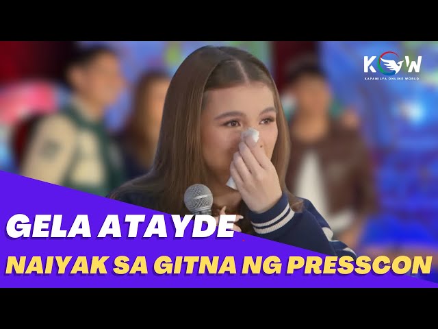 Gela Atayde hindi napigilang mapaiyak dahil sa #TimeToDance