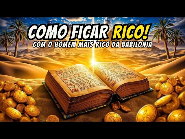 Como FICAR RICO aprendendo com o livro o homem mais rico da babilônia.