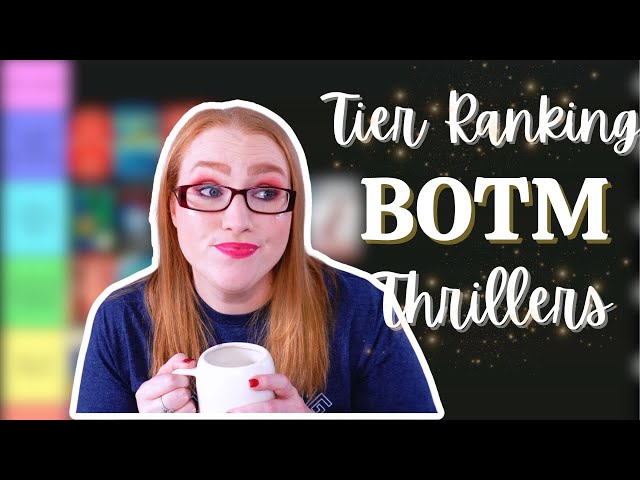 I Read Every 2024 BoTM Thriller Release. These Are the Results | Bookmas Day 19