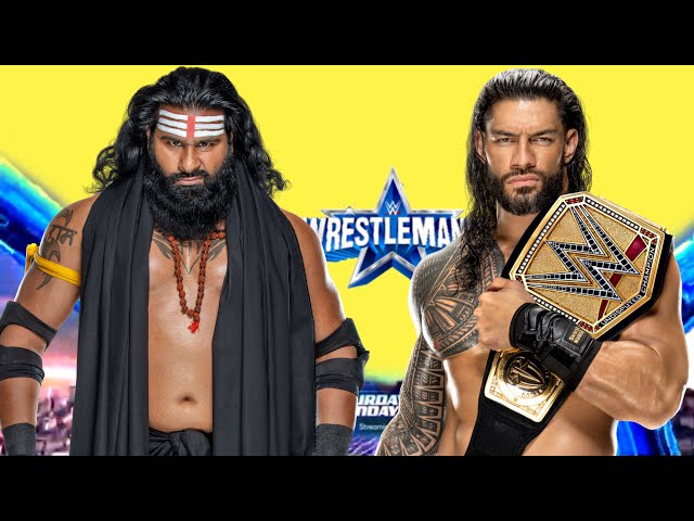 WWE 2K24 • Veer Mahaan vs Roman Reigns