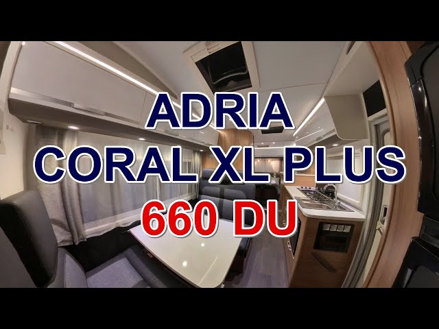 ADRIA  CORAL XL PLUS 660 DU 内装 (360度画像)