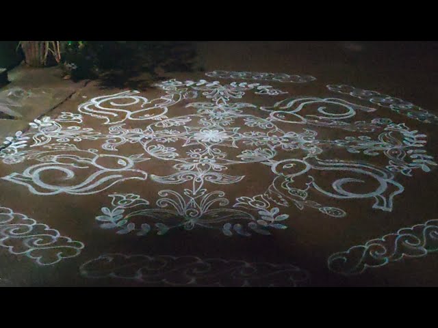 🐇Rabbit  rangoli#rabbit#muggulu#kolam#design#village#culture#godavari#telugu#trend#sankranthi#flower