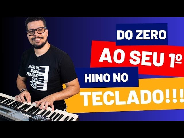 🔴Lançamento Guia completo Teclado Gospel: do zero ao seu 1º hino + 50 cifras simplificadas