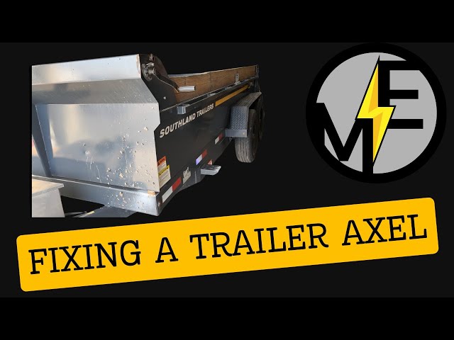 DIY Trailer Axle Repair: Quick & Easy Fix at Home!