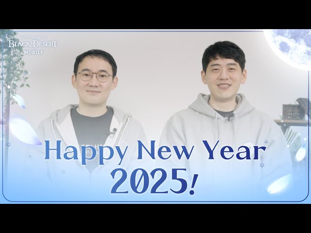 Happy New Year 2025! 🐍🌞｜Black Desert Mobile