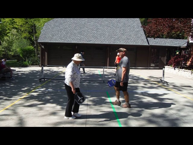 Pickleball - Eileen, Jerry, Barbara, Ken, Lauren & Mark - 5-21-20