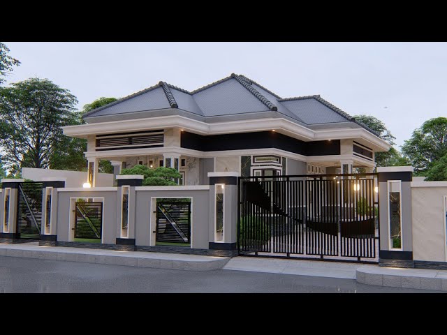 Desain Rumah 9x11.5 m dilahan 20x20 m dengan 3 Kamar Tidur | Owner : P Bimo Setiawan - Palangkaraya